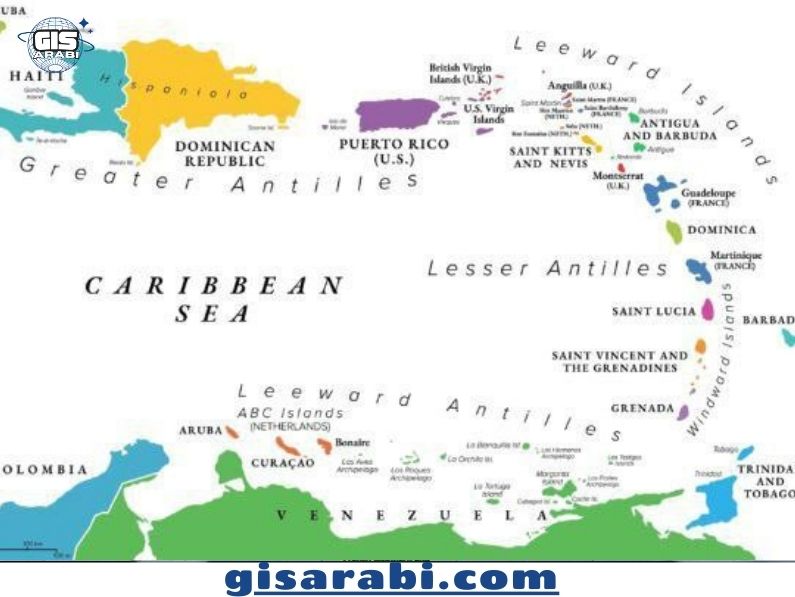 جغرافية منطقة البحر الكاريبي: الأسس الطبيعية والبنية الجيولوجية والمناخ