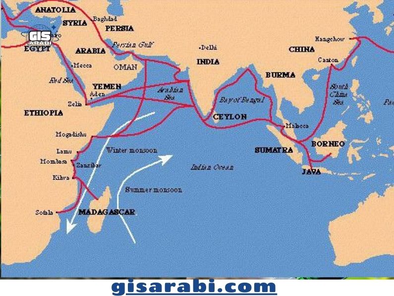 جغرافية المحيط الهندي: الخصائص الطبيعية والموقع والمناخ
