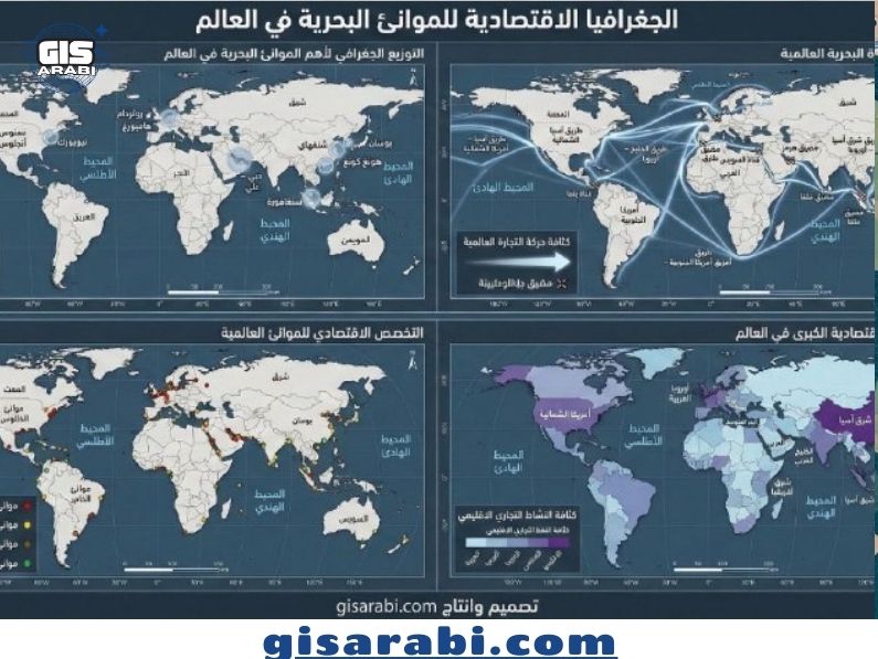 الجغرافيا الاقتصادية للموانئ البحرية