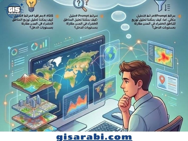 كيف تكتب Prompt احترافيًا في مجال الجغرافيا ونظم المعلومات الجغرافية GIS؟