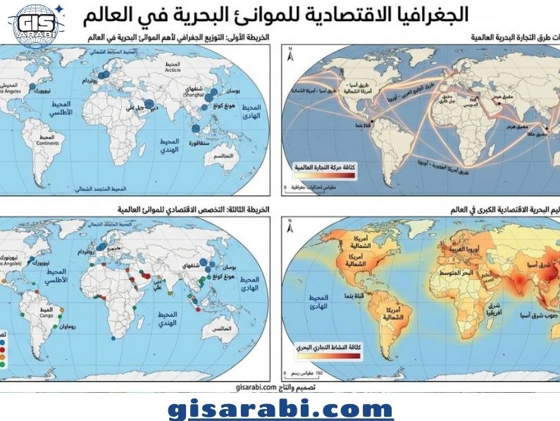 الجغرافيا الاقتصادية للموانئ البحرية