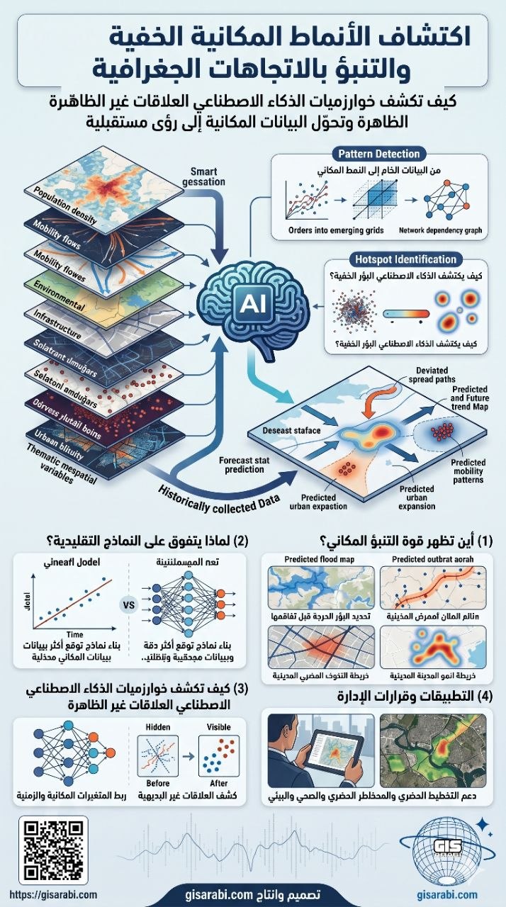 الذكاء الاصطناعي والتحليل المكاني: بين الدقة الخوارزمية وتعقيدات الجغرافيا البشرية