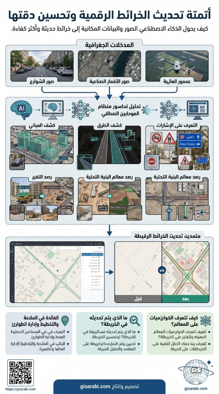الذكاء الاصطناعي والتحليل المكاني: بين الدقة الخوارزمية وتعقيدات الجغرافيا البشرية