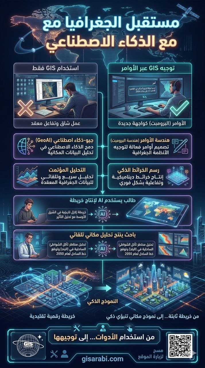 الاوامر الجغرافية (Geography Prompt)