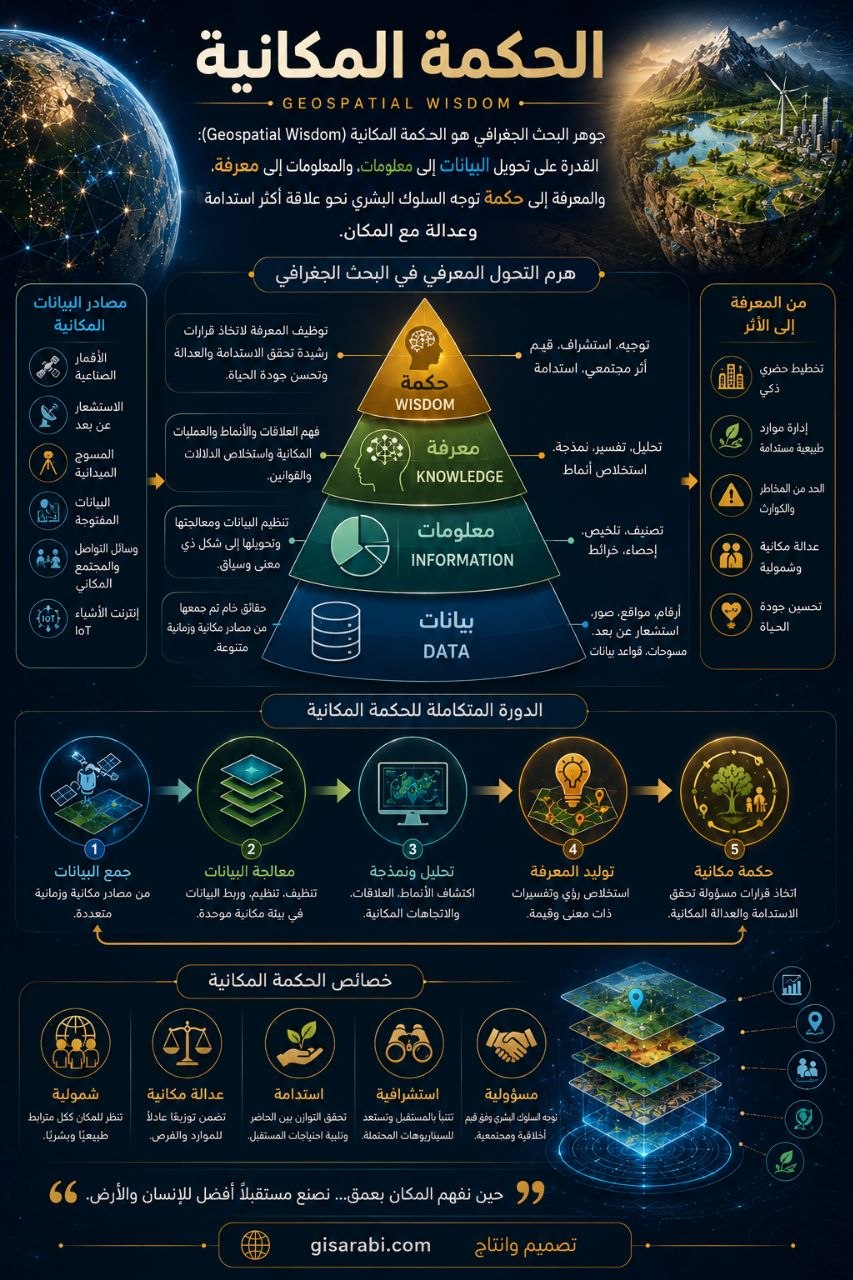 البحث الجغرافي: من جذور الفلسفة إلى آفاق الذكاء الاصطناعي