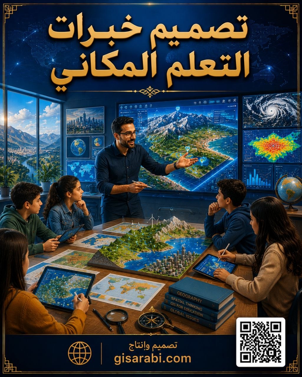 خصائص معلم الجغرافيا الناجح: مقاربة تكاملية بين الكفايات التخصصية والمهارات البيداغوجية والذكاء المكاني 2 خصائص معلم الجغرافيا الناجح: مقاربة تكاملية بين الكفايات التخصصية والمهارات البيداغوجية والذكاء المكاني