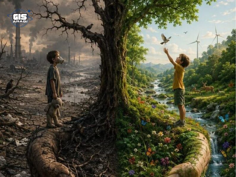 جغرافية العدالة المناخية: حين يرسم المناخ خريطة الظلم – تحليل مكاني لأزمة كوكبية غير متكافئة 4 جغرافية العدالة المناخية: حين يرسم المناخ خريطة الظلم – تحليل مكاني لأزمة كوكبية غير متكافئة