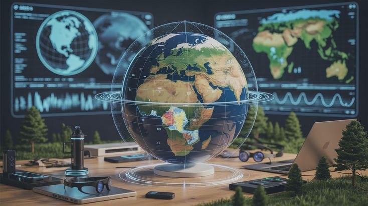 الجغرافيا الافتراضية: تشريح الفضاء السيبراني وصناعة الأمكنة الرقمية في عالم بلا حدود