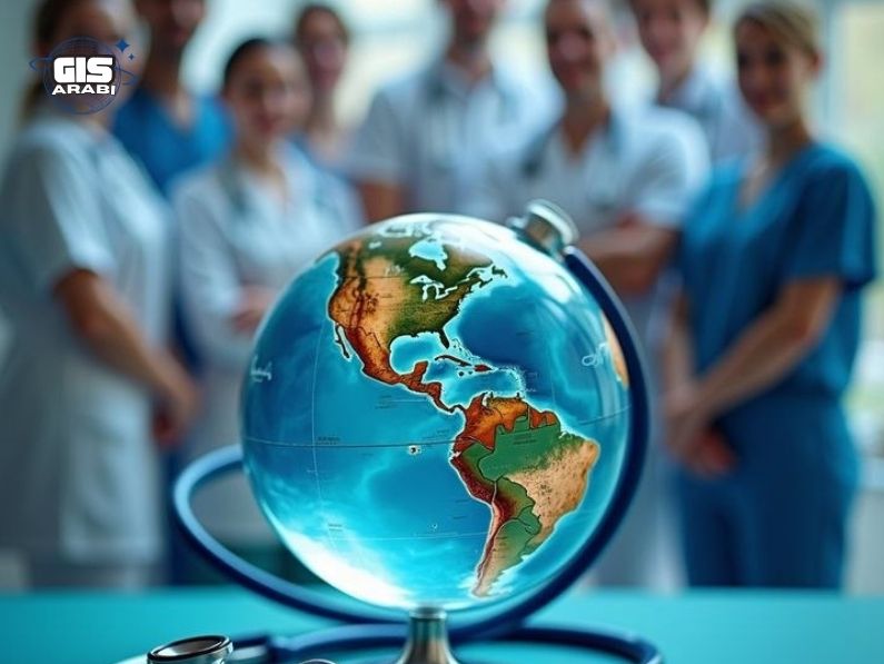 الجغرافيا الصحية: توزع الأمراض والأوبئة في العالم ودور النظم المكانية في كشف البؤر الساخنة
